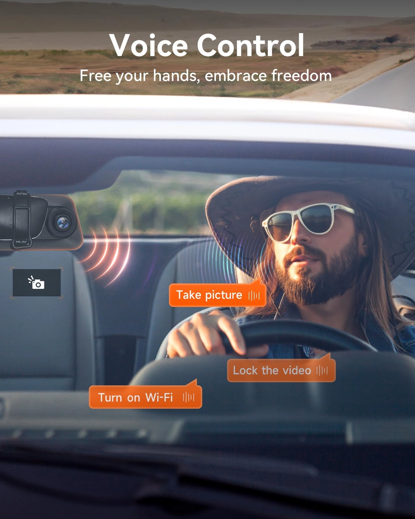 Rear View Mirror Camera - 4K