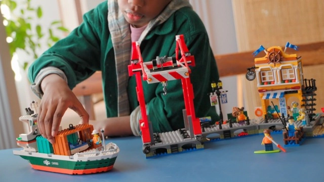 LEGO City Seaside Harbour with Cargo Ship (60422)