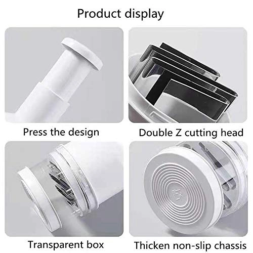 Food Chopper - Manual Stainless Steel White