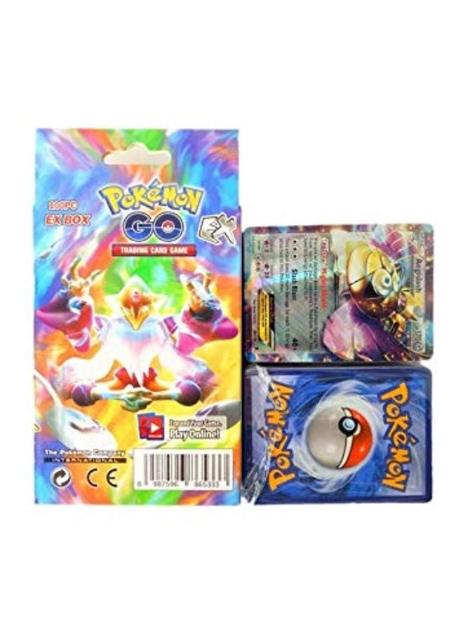 Pokemon Ex Gx Trading Card Game - English 100pcs