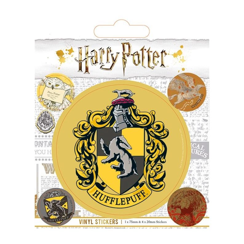 PYRAMID POSTERS Harry Potter Hufflepuff Stickers