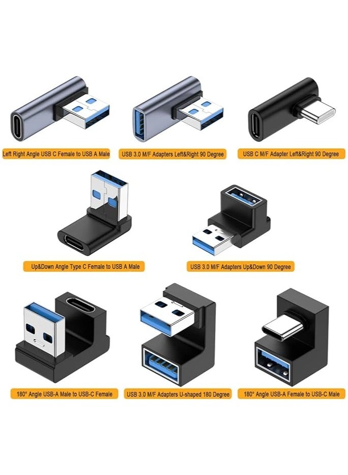 Standard Cable 10Gbps USB-A to USB-A 90-Degree (3-Pack)