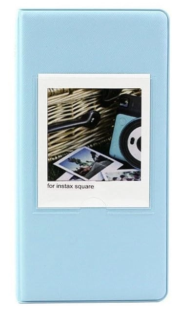 Blueberry Mini Film Photo Album - Fujifilm Instax Square SQ20 SQ10 SQ6 SQ1 SP-3 Printer