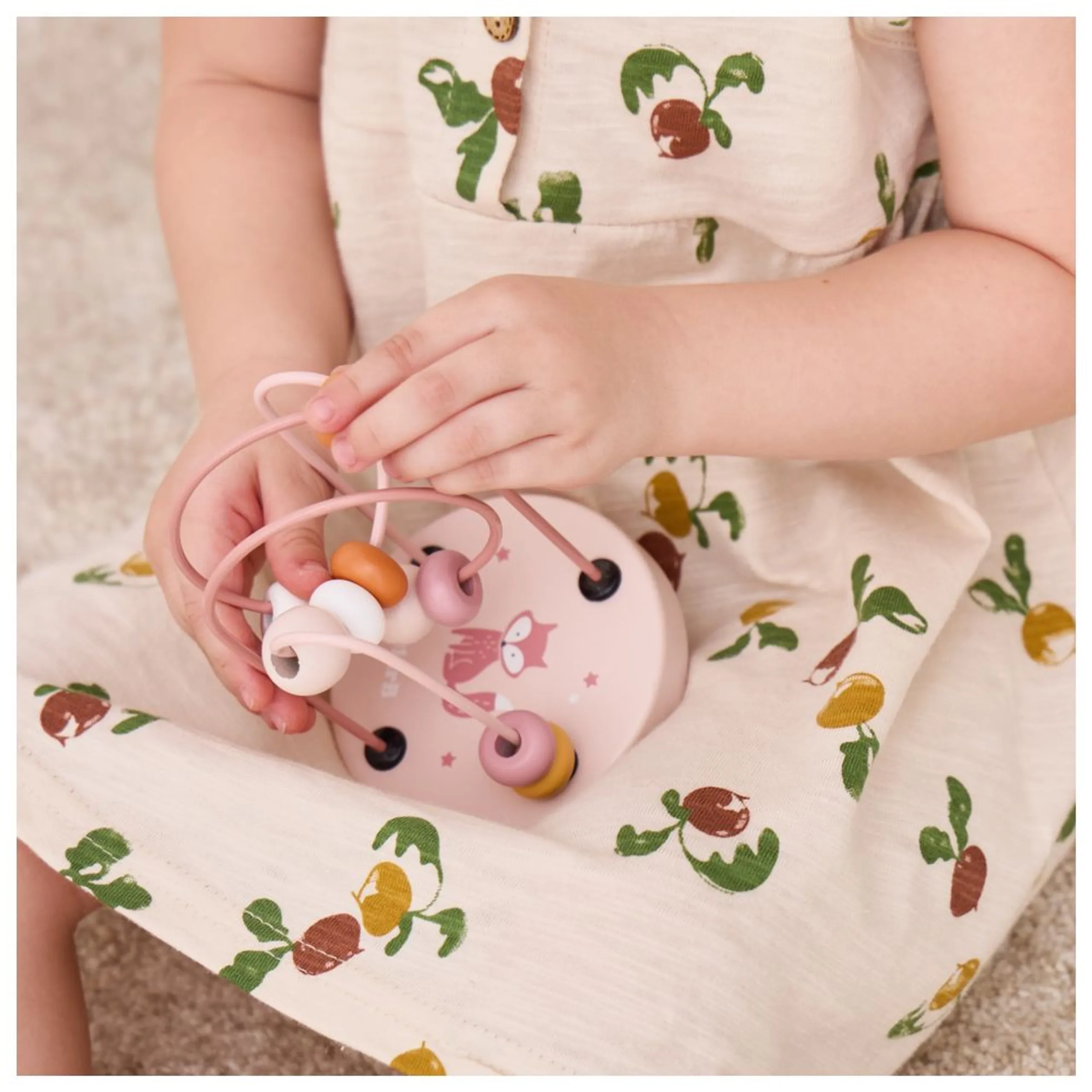 Wooden Bead Maze - 12 months+ 10 pieces