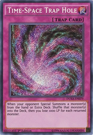 Yu-Gi-Oh! Time-Space Trap Hole DUEA-EN079 - 1st Edition