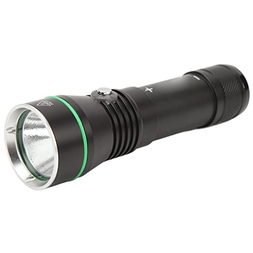 High Bright IPX8 Diving Flashlight - 110 Meter 3 Modes Rechargeable