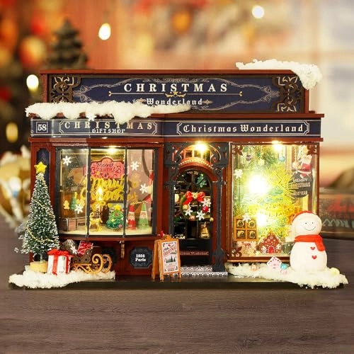 Miniature Dollhouse Kit - Paper Green