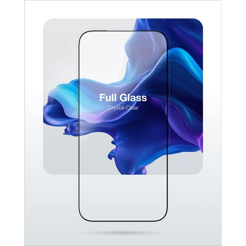 Full Coverage Tempered Glass Screen Protector for iPhone 17 Pro Max
