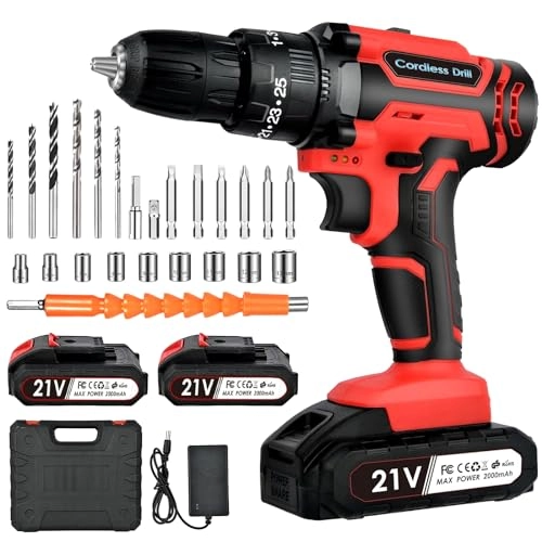Cordless Drill Driver - 21V 2.0Ah