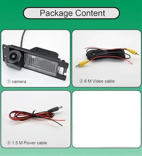 Rear View Camera - Night vision Wire AHD 720P