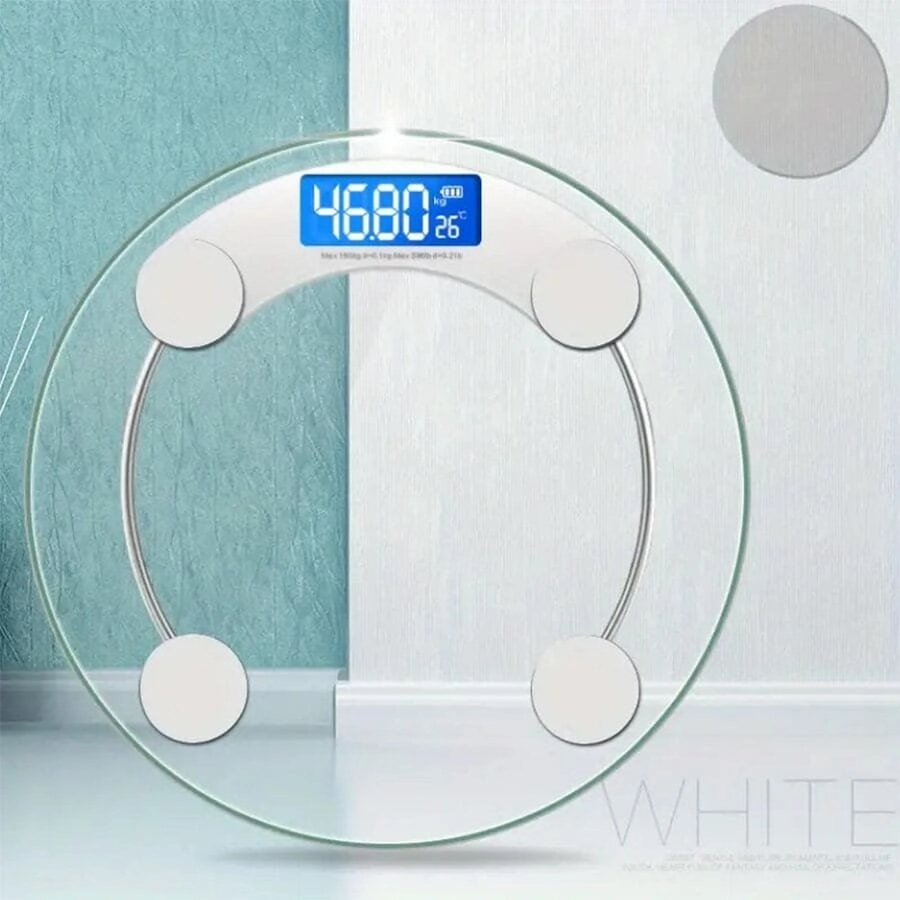 Smart Body Scale - 180kg Tempered glass