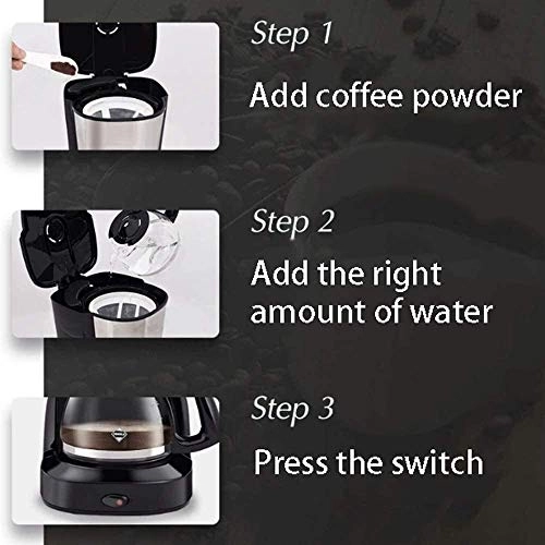 Espresso Coffee Machine - Filter Timer Anti-Drip