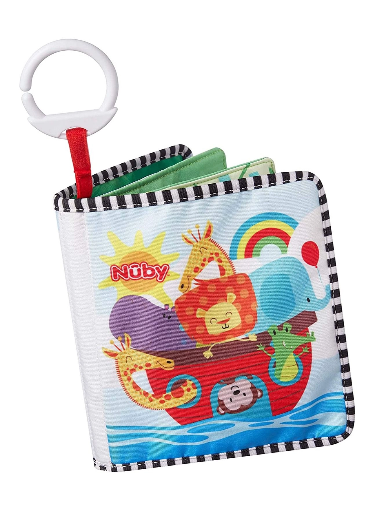 Nuby Interactive activity Cloth Book - Up to 3 Months