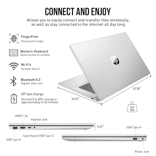 17 Laptop - 17.3'' Core i7-1355U 64GB DDR4 2 TB SSD