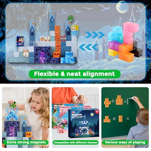 Blue Brick Castle - 100pcs