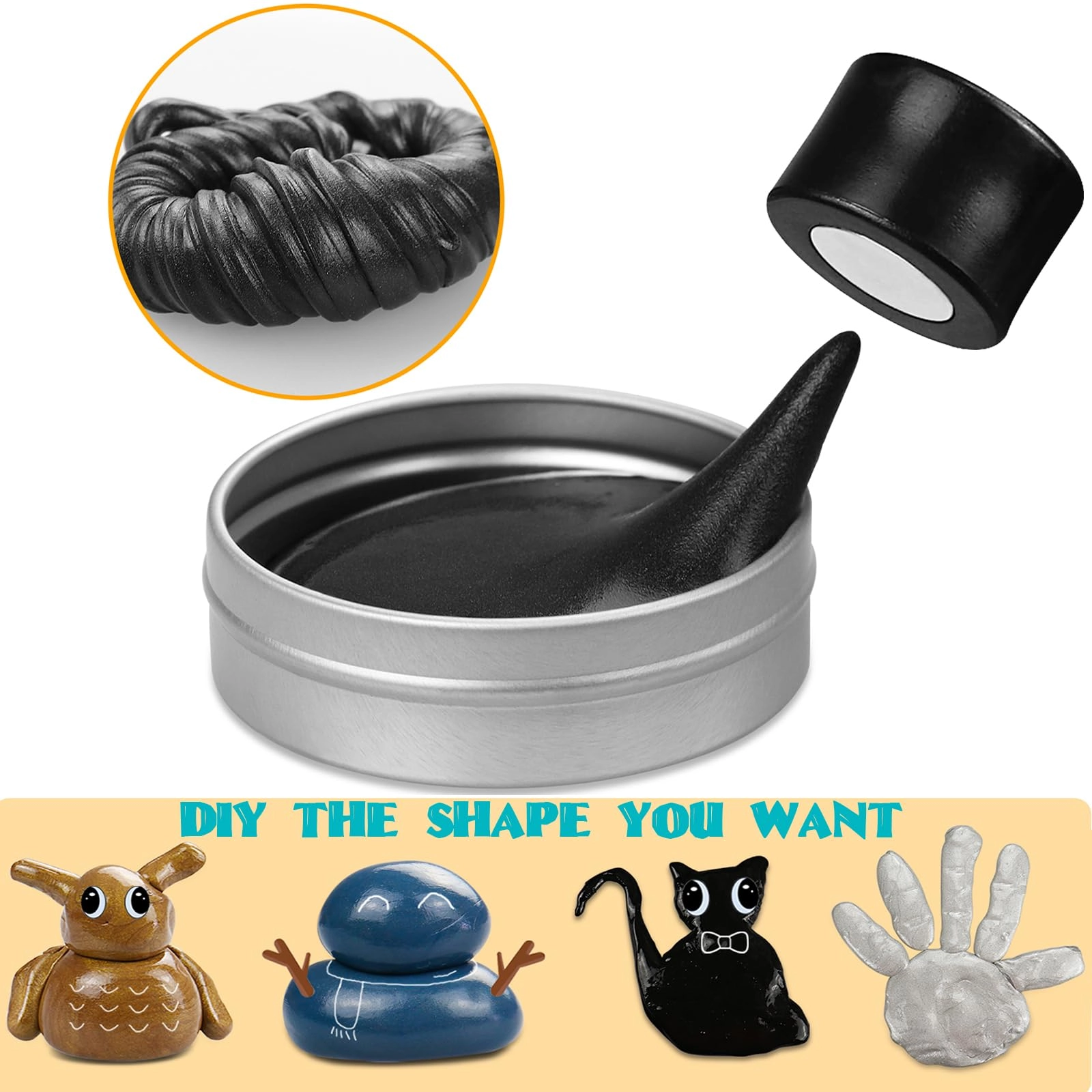 Magnetic Slime Putty - 36m+ 1 pieces