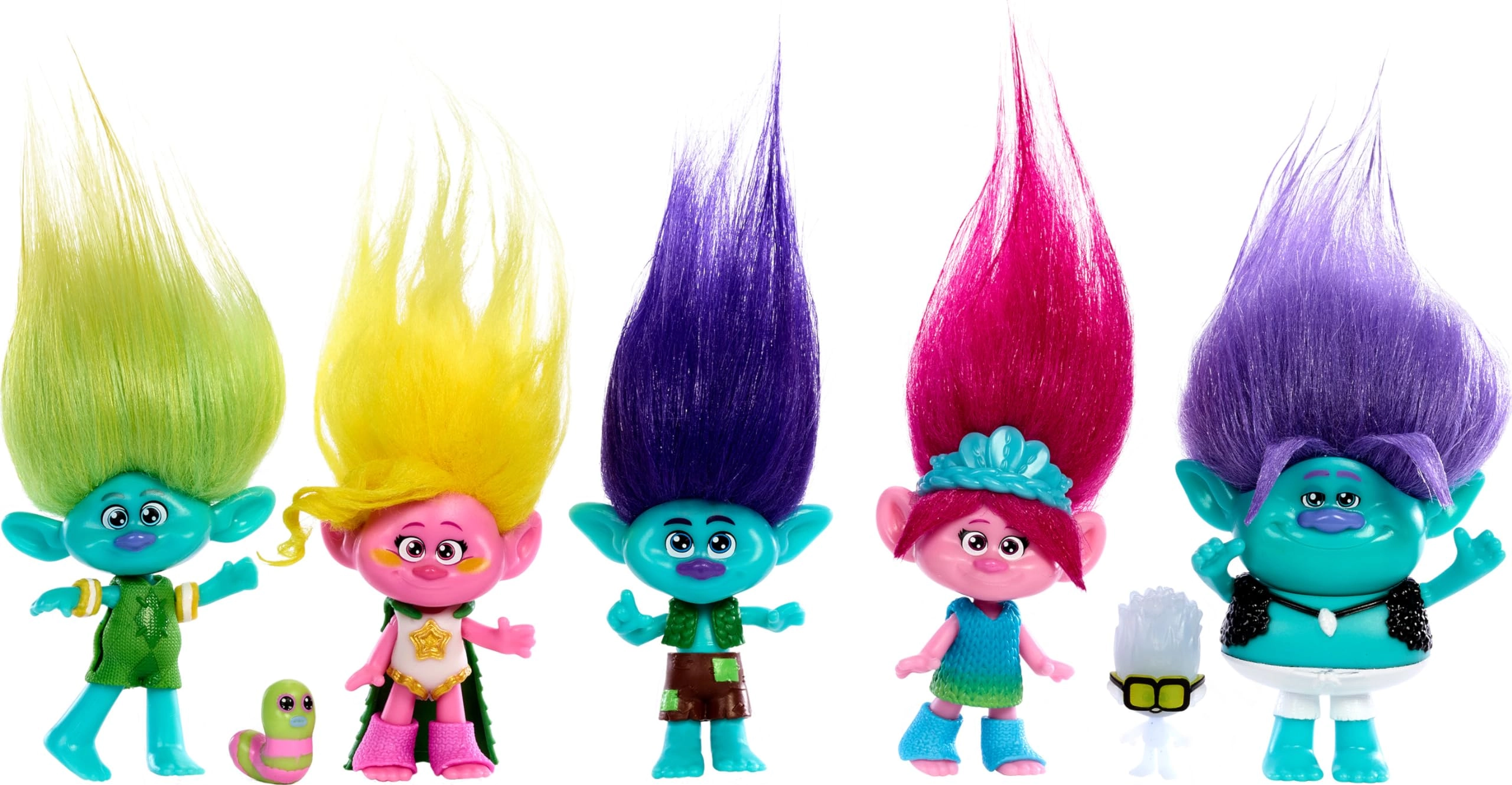 Mattel Trolls 3 Best Friends of the World Set 7 pcs