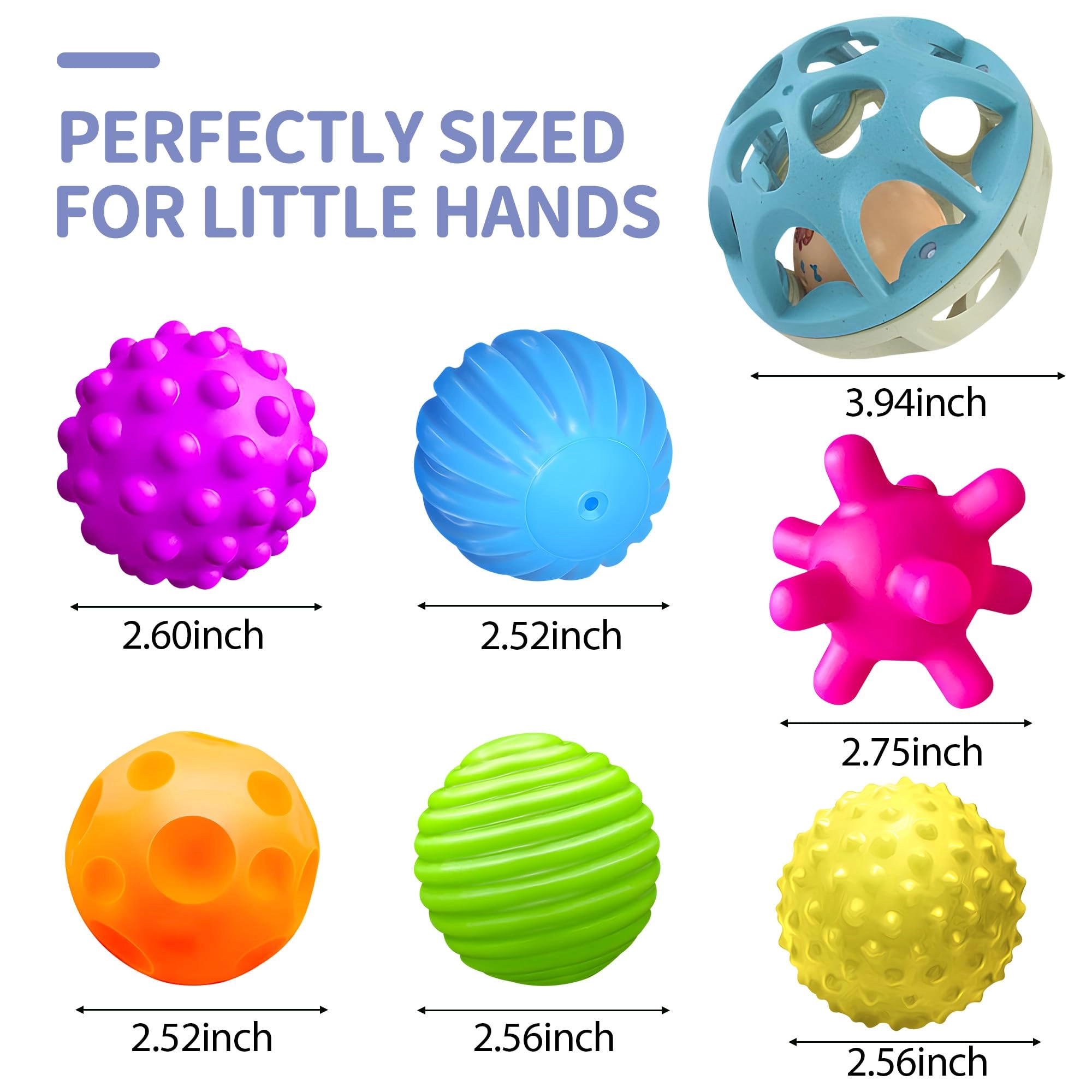Sensory Balls - Plastic 7