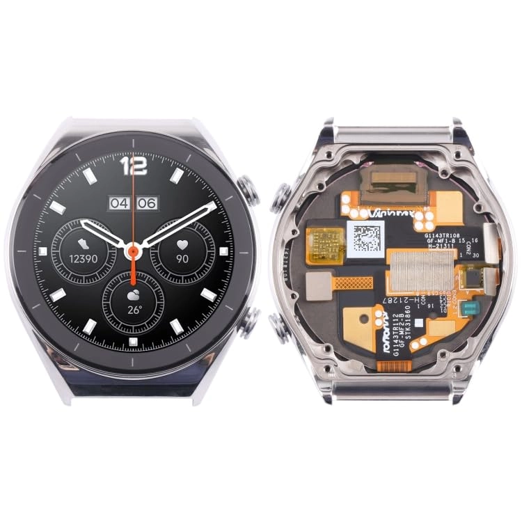 HUAIGNZIZHENG LCD Screen and Digitizer Full Assembly for Xiaomi Watch S1 - Blacknull