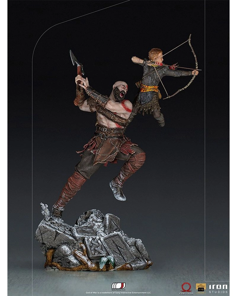 Kratos and Atreus - God of War - BDS Art Scale 1/10 Statue