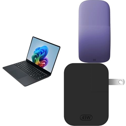 Surface Laptop - 13.8'' X2 Elite 16GB 1TB SSD + Surface Arc Bluetooth Mouse - Violet + Surface 45W USB-C Power Supply