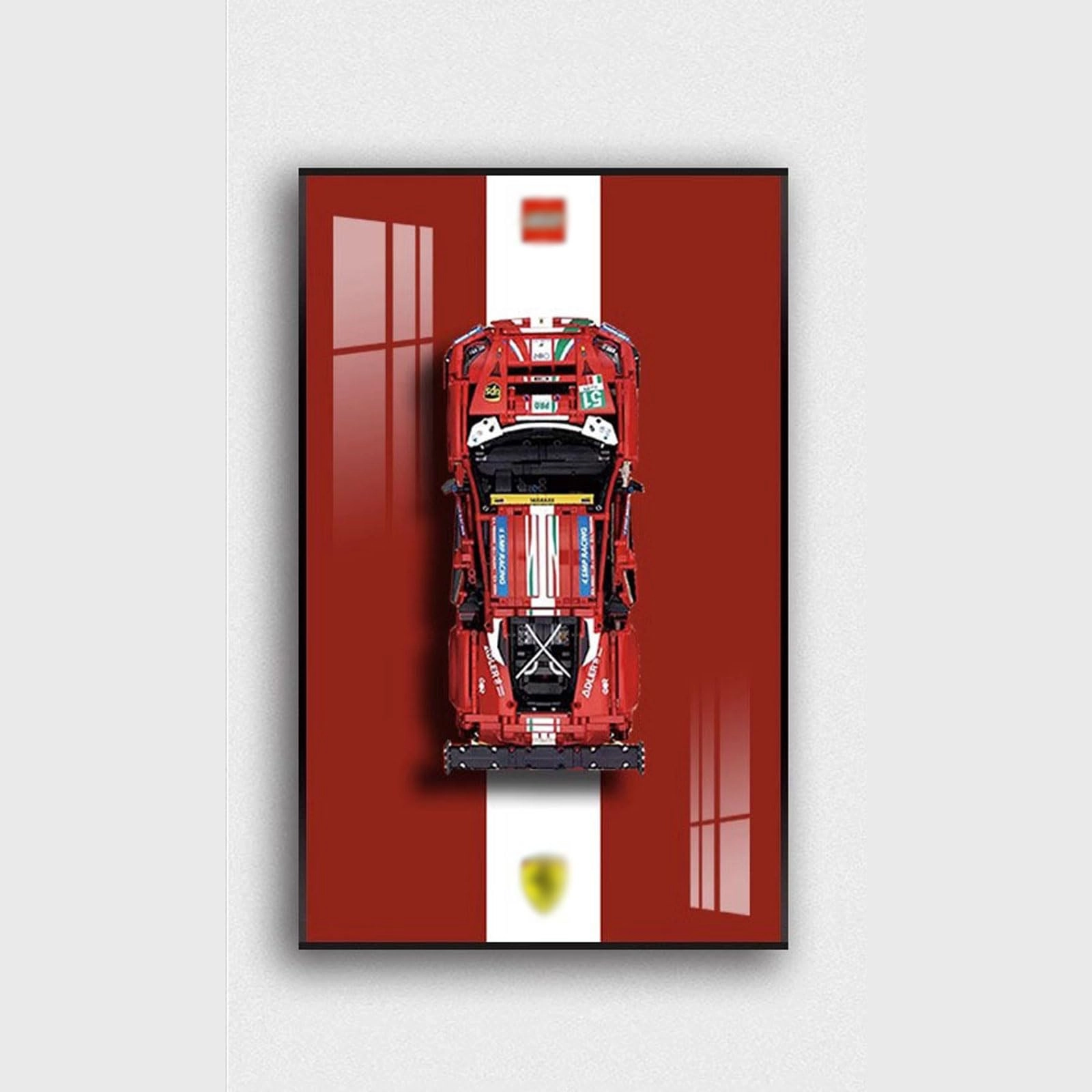 TIANQING Display Wallboard for LEGO 42083 42115 42125 - 58X80cm Vehicle