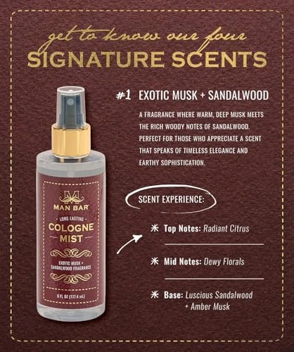MAN BAR Cologne Mist - 6 Fl Oz