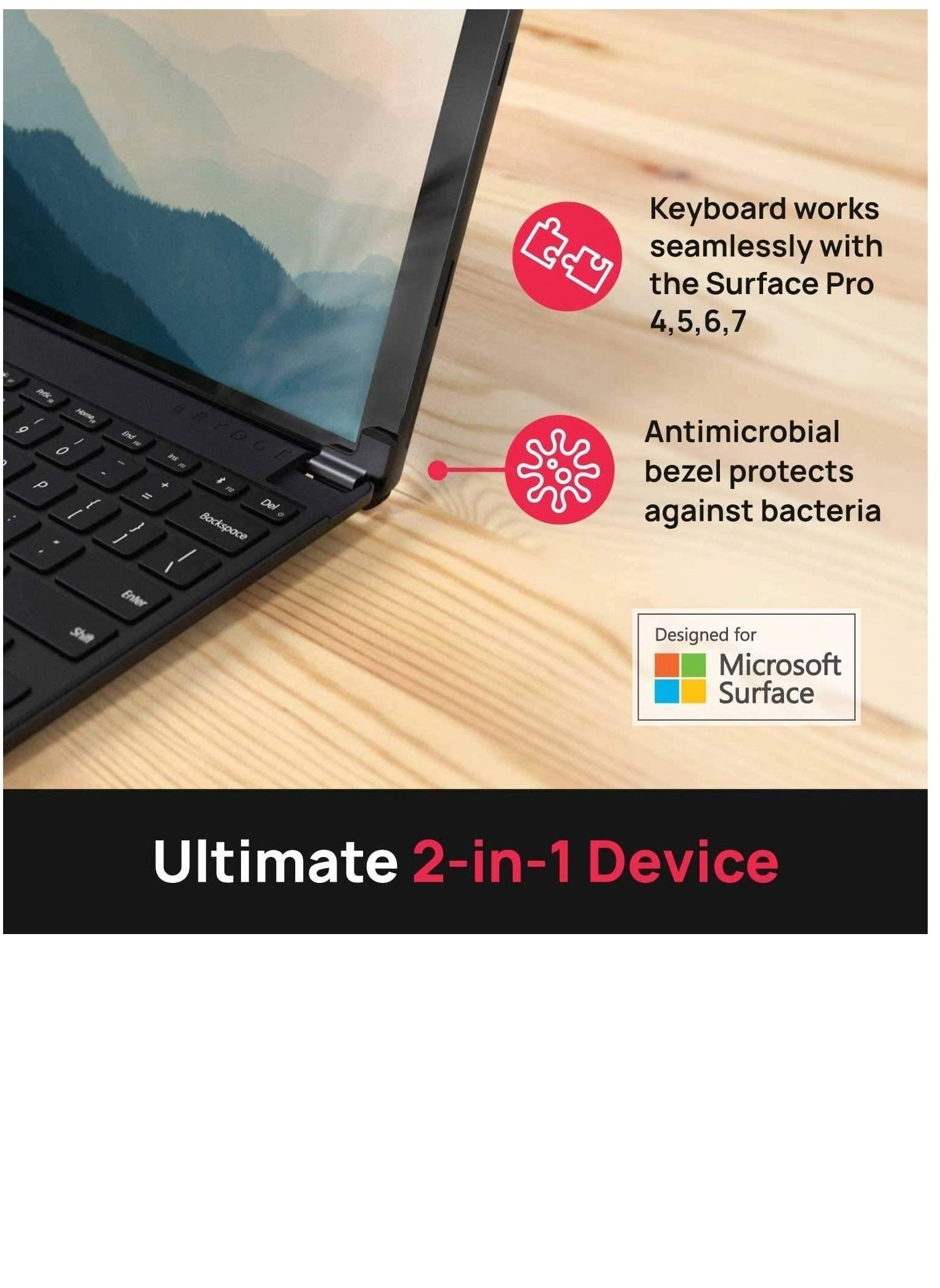 MS Surface 12.3 Pro - EN/AR Wireless