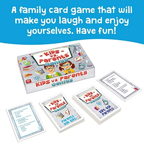 Kids vs Parents: True or False - Card Game