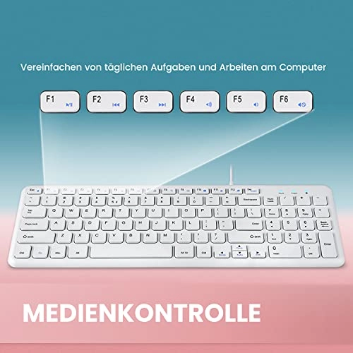 PERIBOARD-213 - QWERTZ Wired