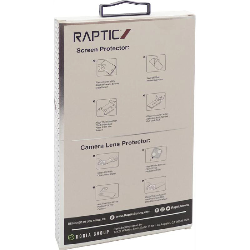 Clear Case + Tempered Glass + Camera Lens Protector for iPhone 15