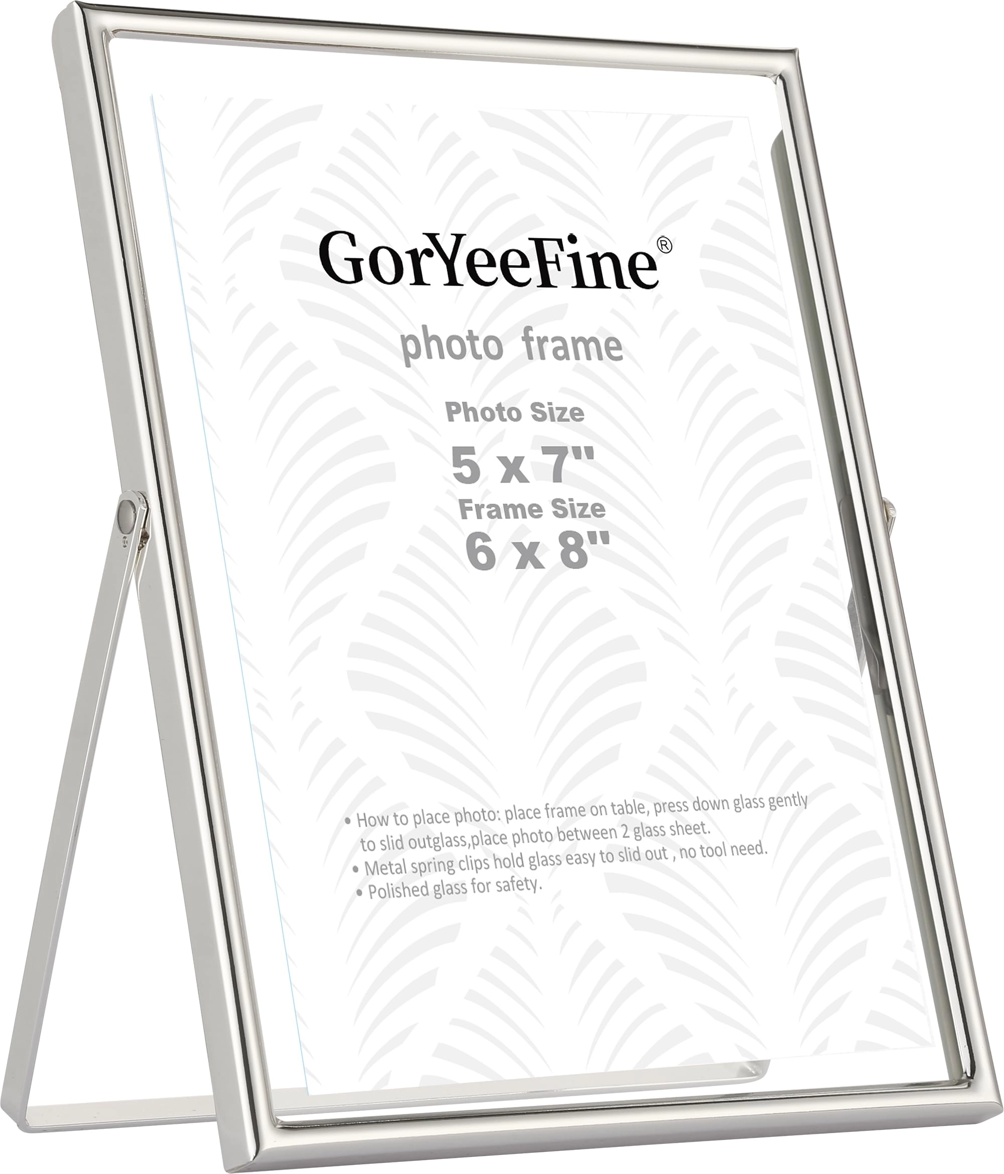 Floating Photo Frame - 6x8'' Set