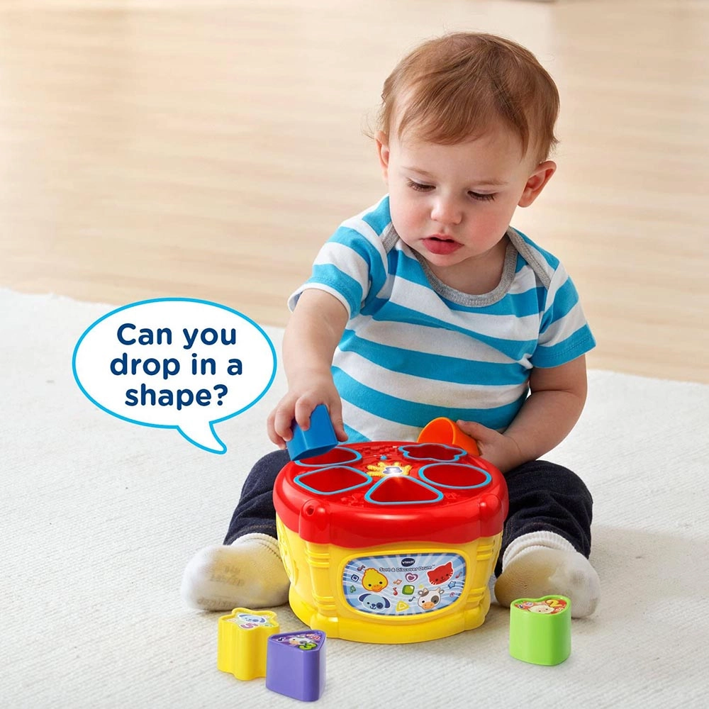Sort And Discover Drum Toy - Suitable for 6 months and above