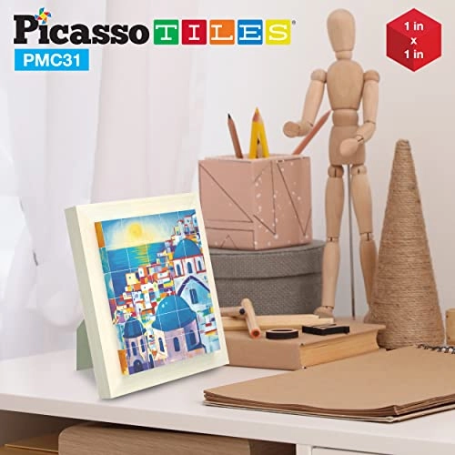 6-in-1 World Famous Painting Puzzles Magnetic Cubes - 6-in-1 Famous Art 31 pcs