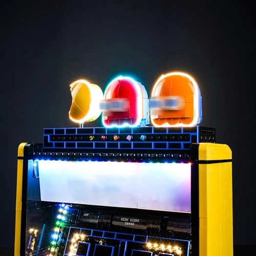 LED Lighting Kit for LEGO PAC-Man Arcade 10323 - Copper 1 5V
