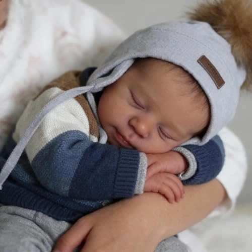 Pascale Reborn Baby Doll - 18 Inch Weighted Cloth Body Ages 3+