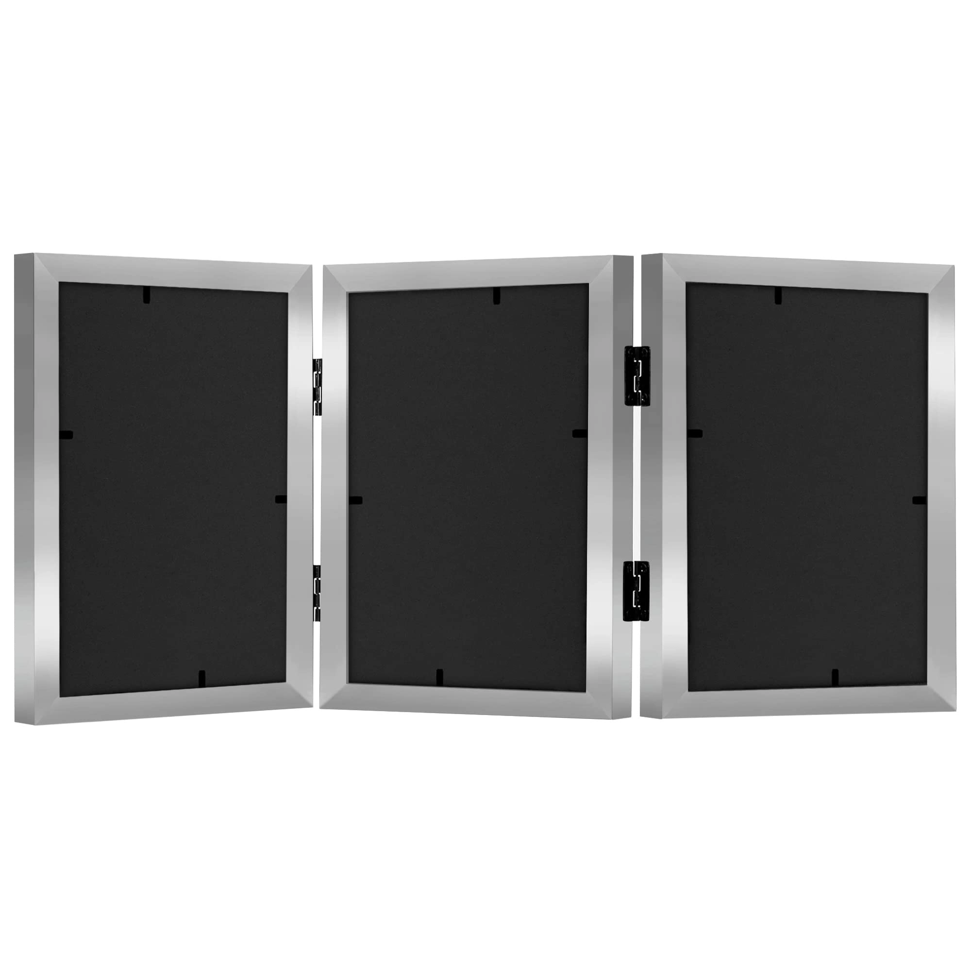 Hinged 3 Picture Frame - 5X7