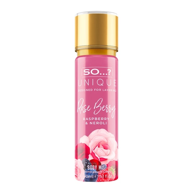 ELITE GLOW Rose Berry Body Mist - 150ml