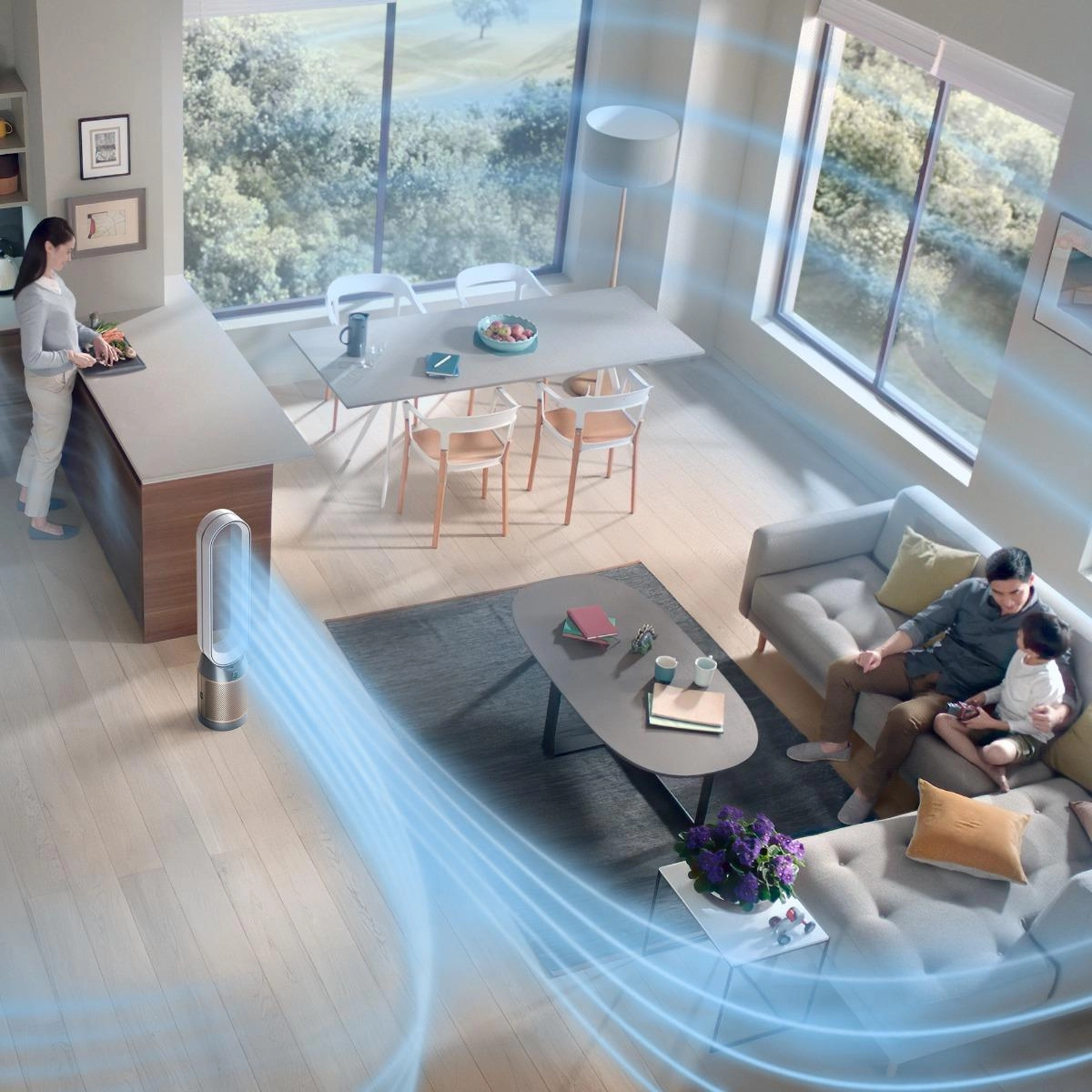 Purifier Cool TP09 - Formaldehyde Purifying Fan