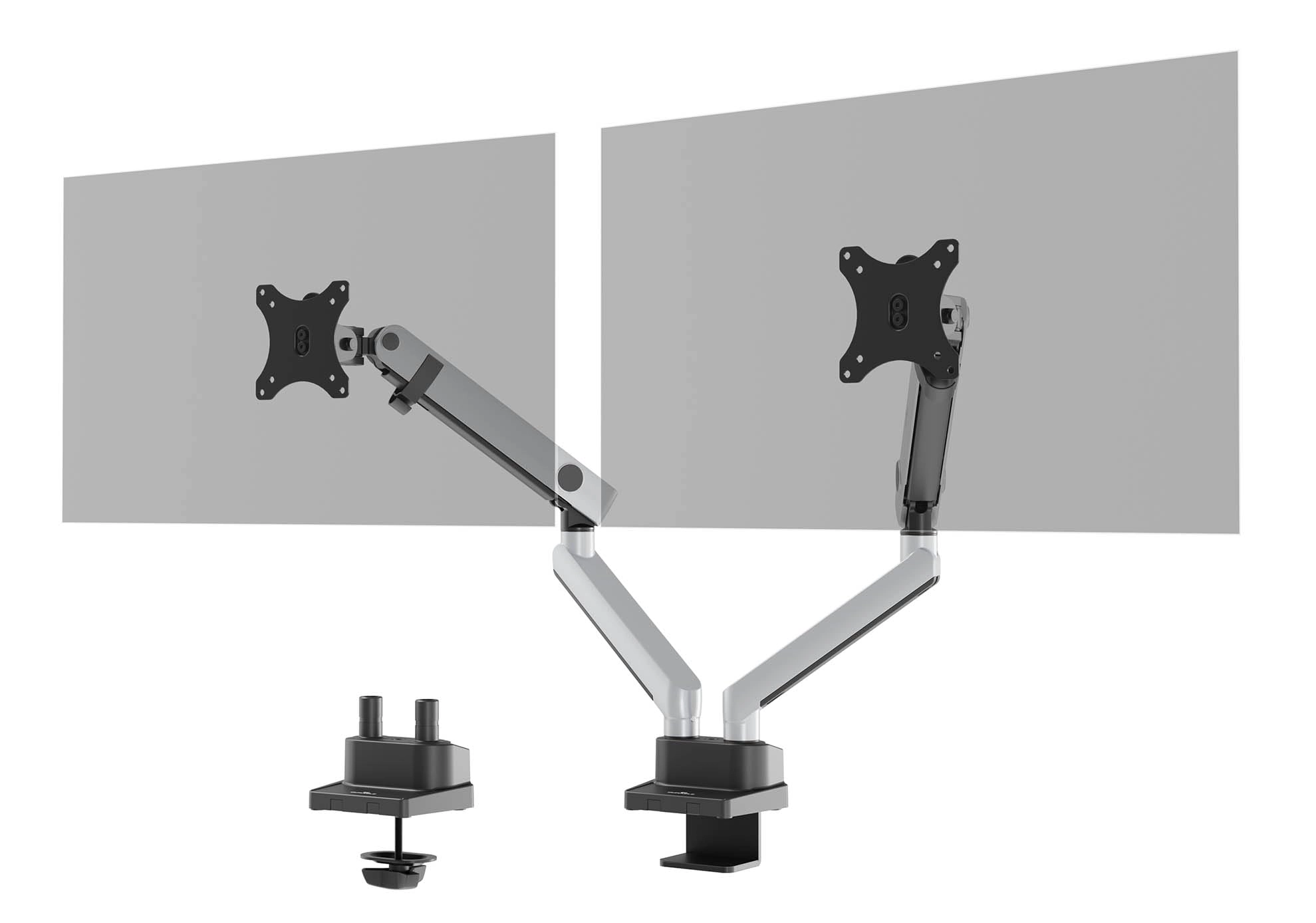Durable Monitor Mount Select - For 2 Screens 32" VESA 75 x 75 mm or 100 x 100 mm