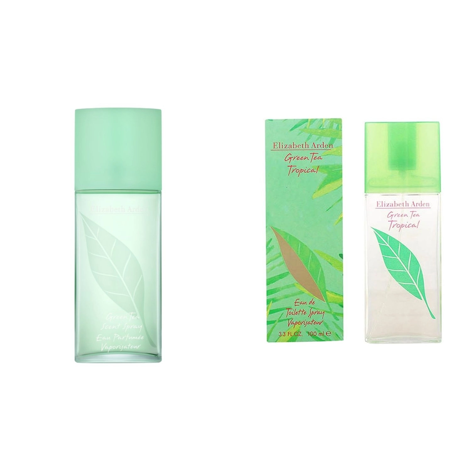 Elizabeth Arden Green Tea Scent - 100ml + Green Tea Tropical Edt - 100ml