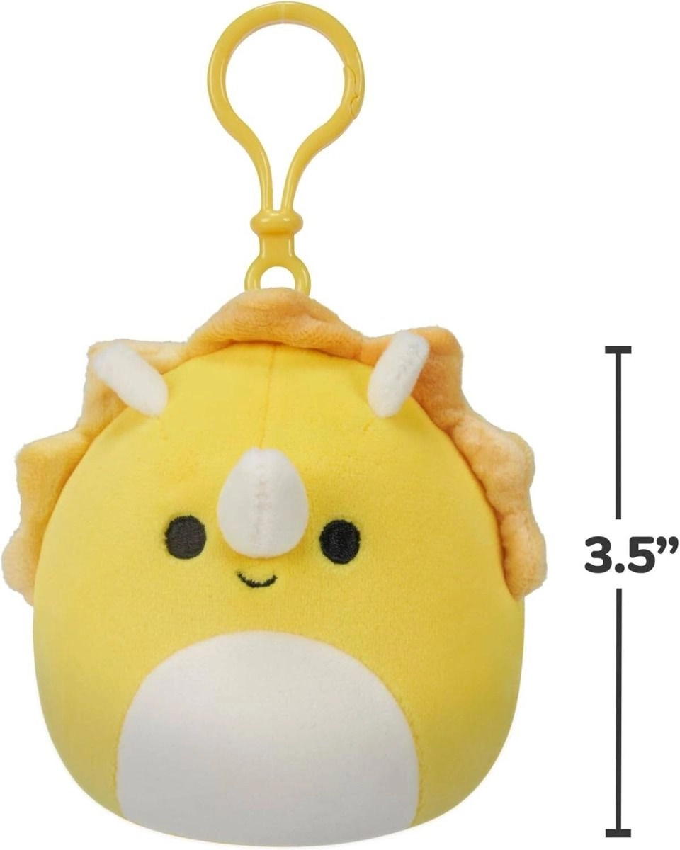 Triceratops Lancaster 11.43 cm Plush Clip-On