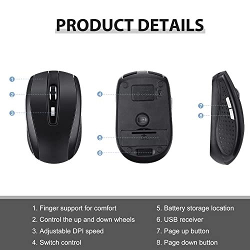 Wireless Mouse - USB Pack