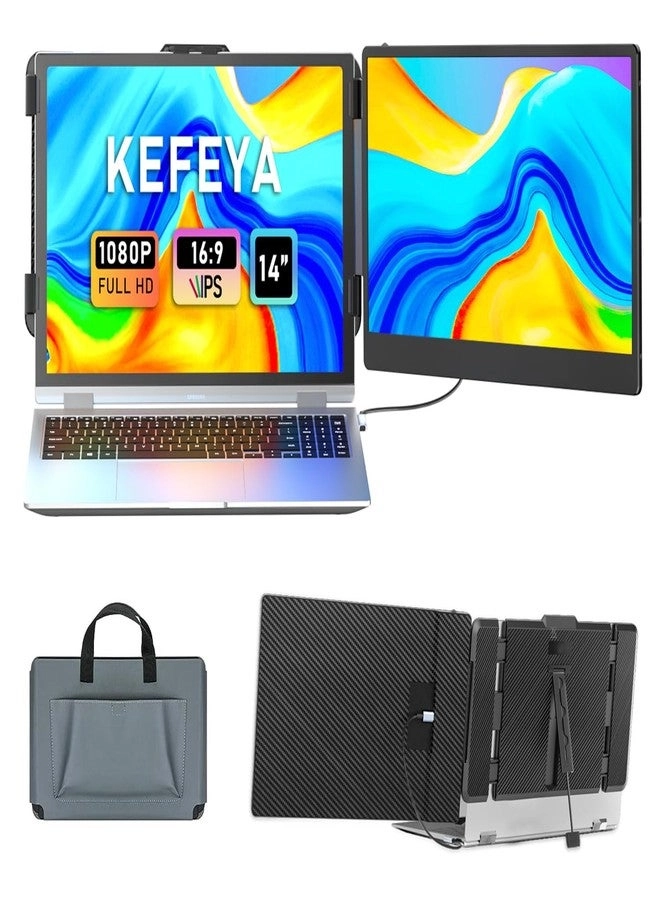 KEFEYA Laptop Screen Extender - kx 14 Inches 1920 x 1080 Pixels