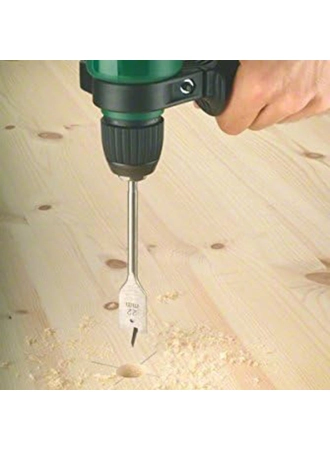 Flat Drill Bit - Steel Single Pack 22mm