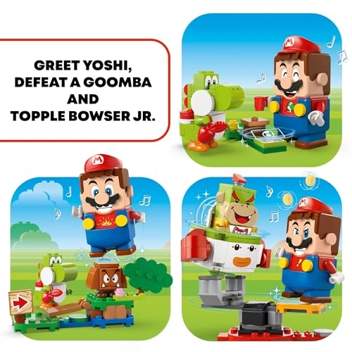 Super Mario Adventures With Interactive Mario Figure (71439)