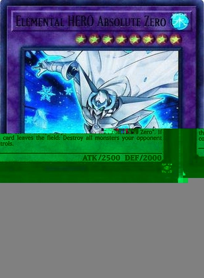 Yu-Gi-Oh! Elemental Hero Absolute Zero - BLHR-EN065 1st Edition