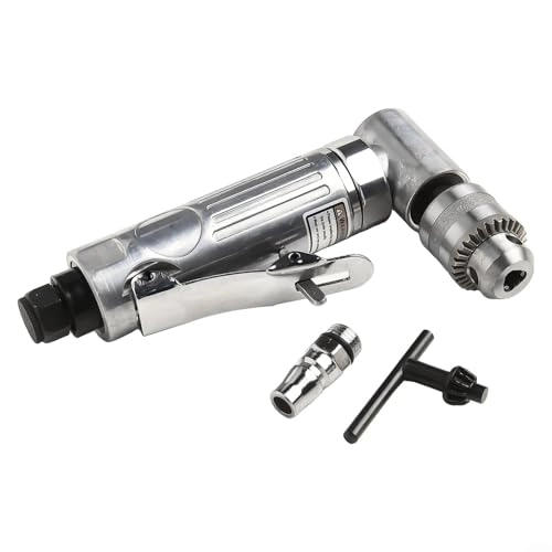 Pneumatic Drill - 90 Degrees 0.6-6.5mm Chuck 15000rpm