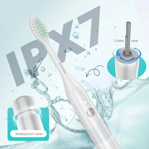 Travel Electric Toothbrush - with Case Sonic Battery Powered