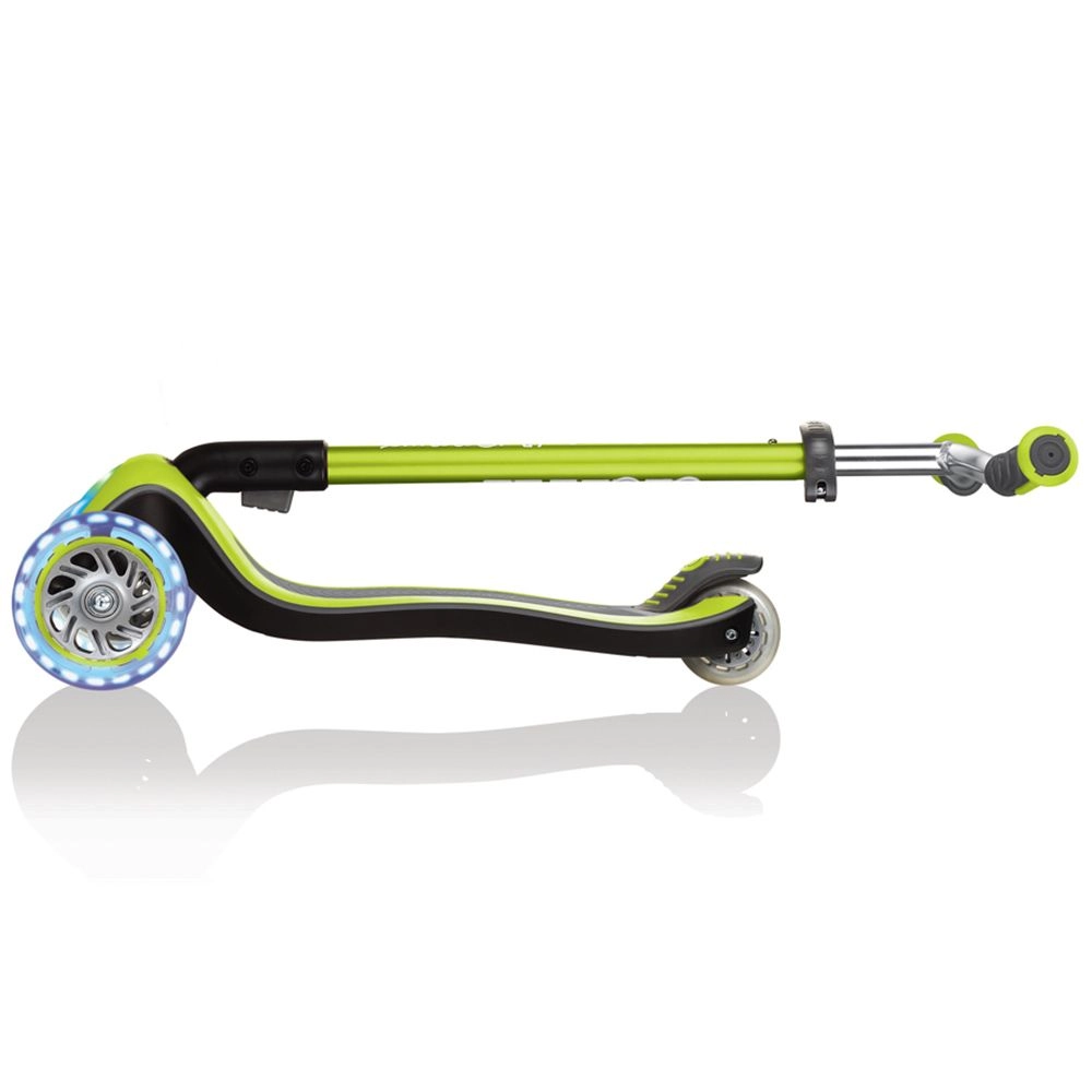 Elite Prime 3-Wheel Kick Scooter – 125mm LED Foldable